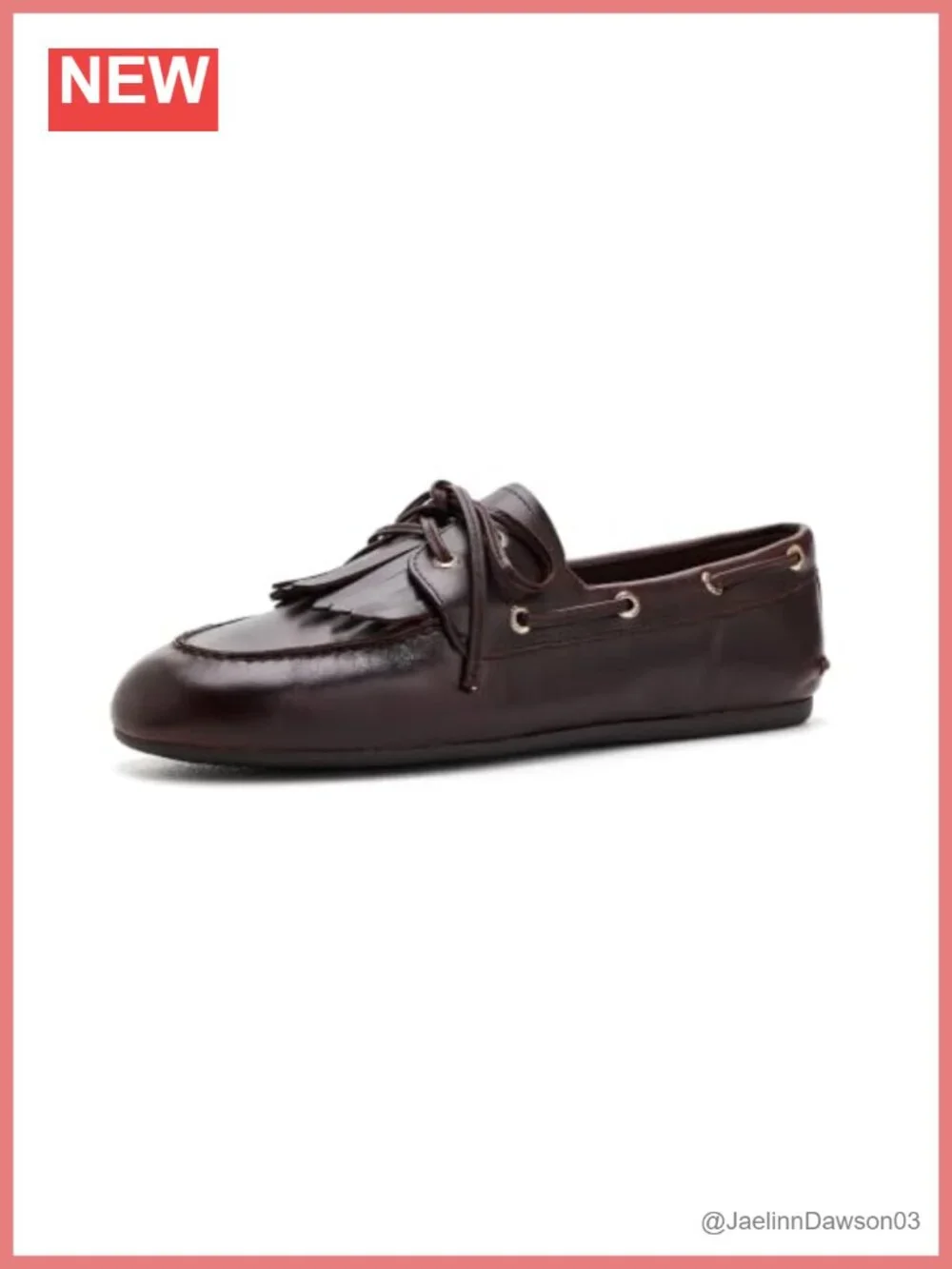 Leather Low Top Slip-On Boat Shoes Women's Round Toe Flat